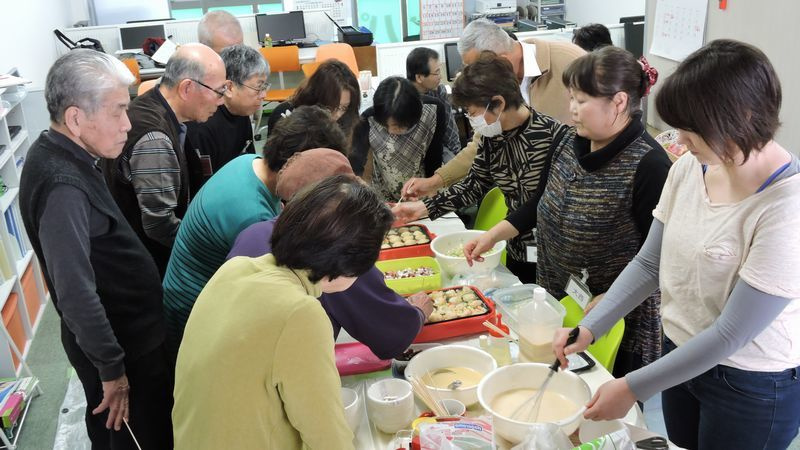 2016.3.7たこ焼きパーティー風景
