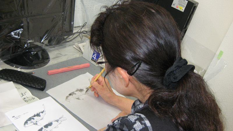 2016.5.9水墨画風景