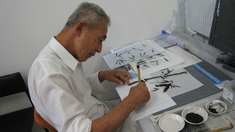 2016.5.30水墨画風景