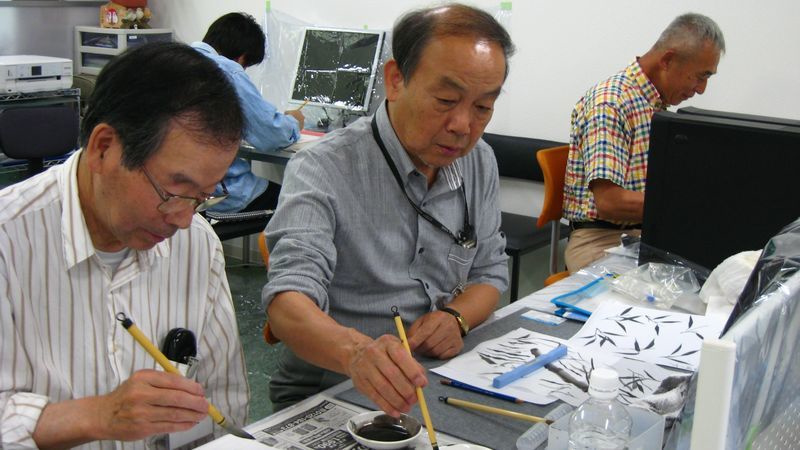 2016.6.6水墨画風景