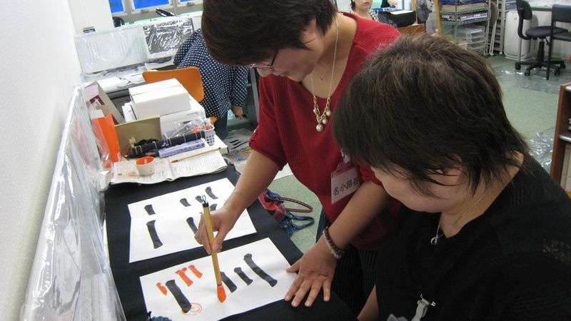 2016.6.13書道風景