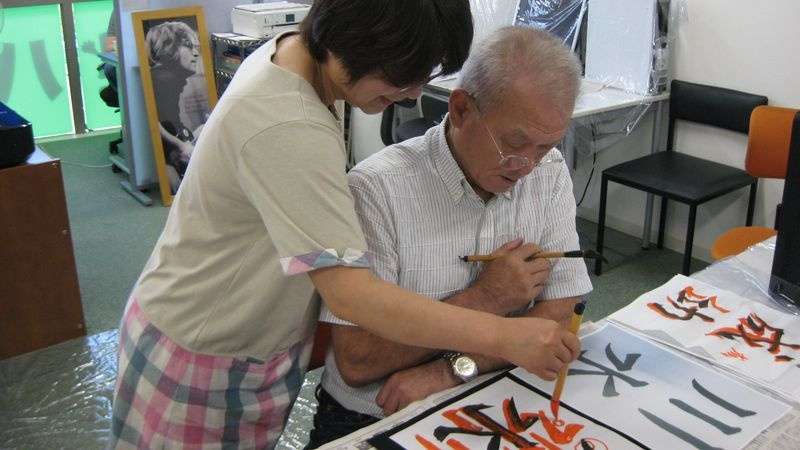 2016.6.27書道風景