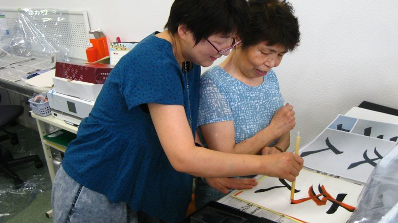 2016.7.11書道風景