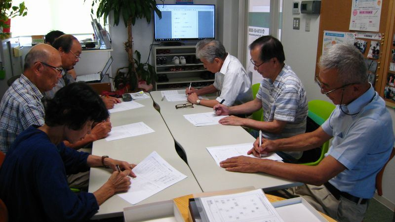 2016.8.8脳トレ風景