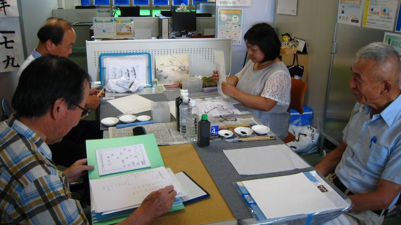 2016.8.22水墨画風景