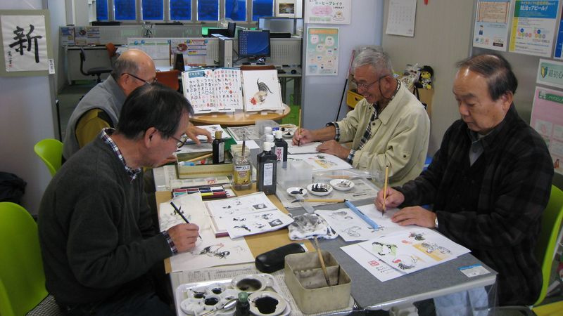 2016.11.28水墨画風景